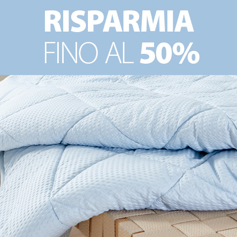 Piumini e trapunte in offerta