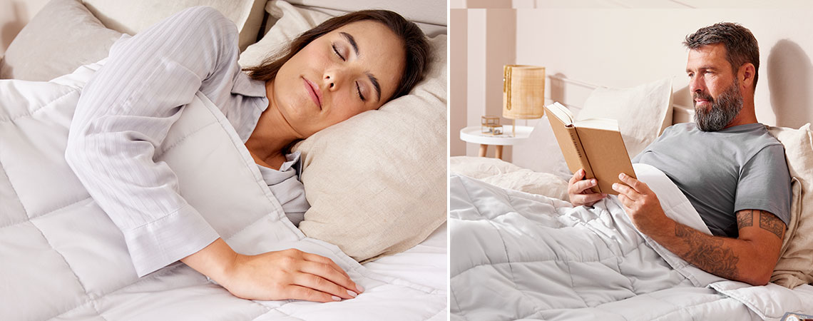 Un piumino ponderato può aiutare a migliorare il tuo sonno