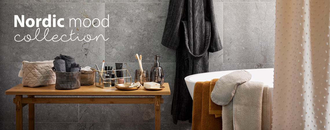 Nordic Mood collection per un bagno in stile Spa