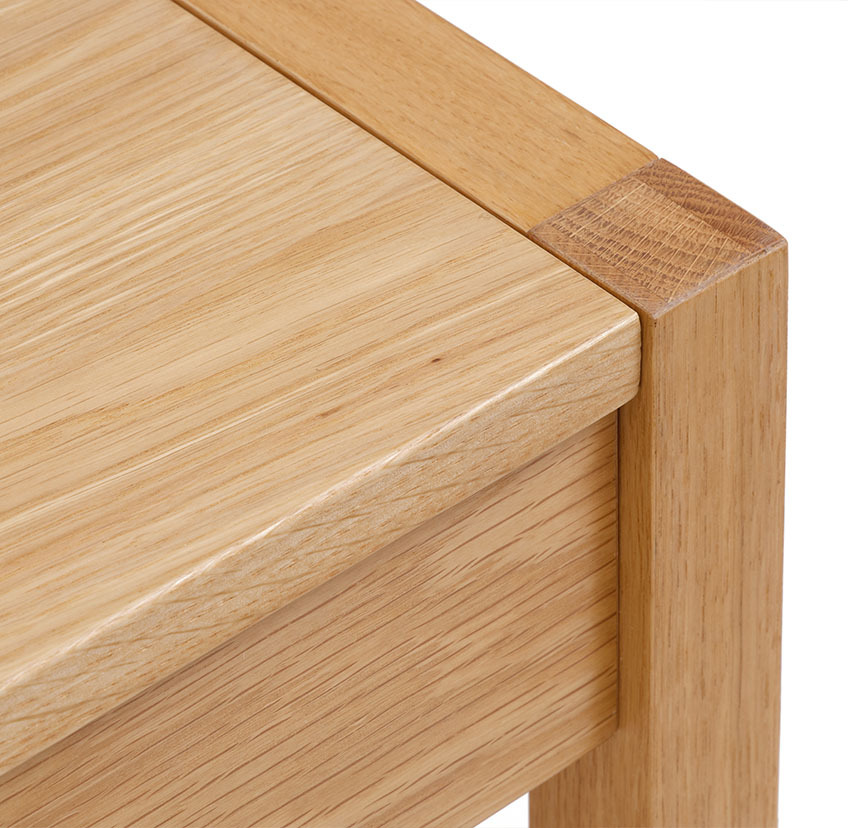 RY desk in oak with drawer Oakwood desk made from oak with drawer