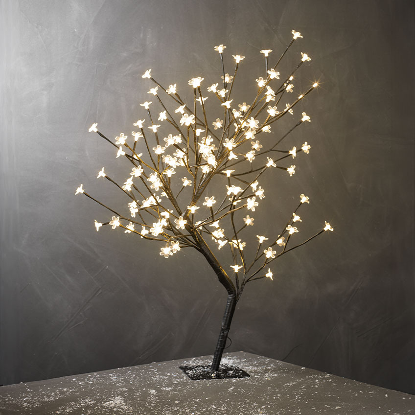 Albero natalizio con luci LED medio 