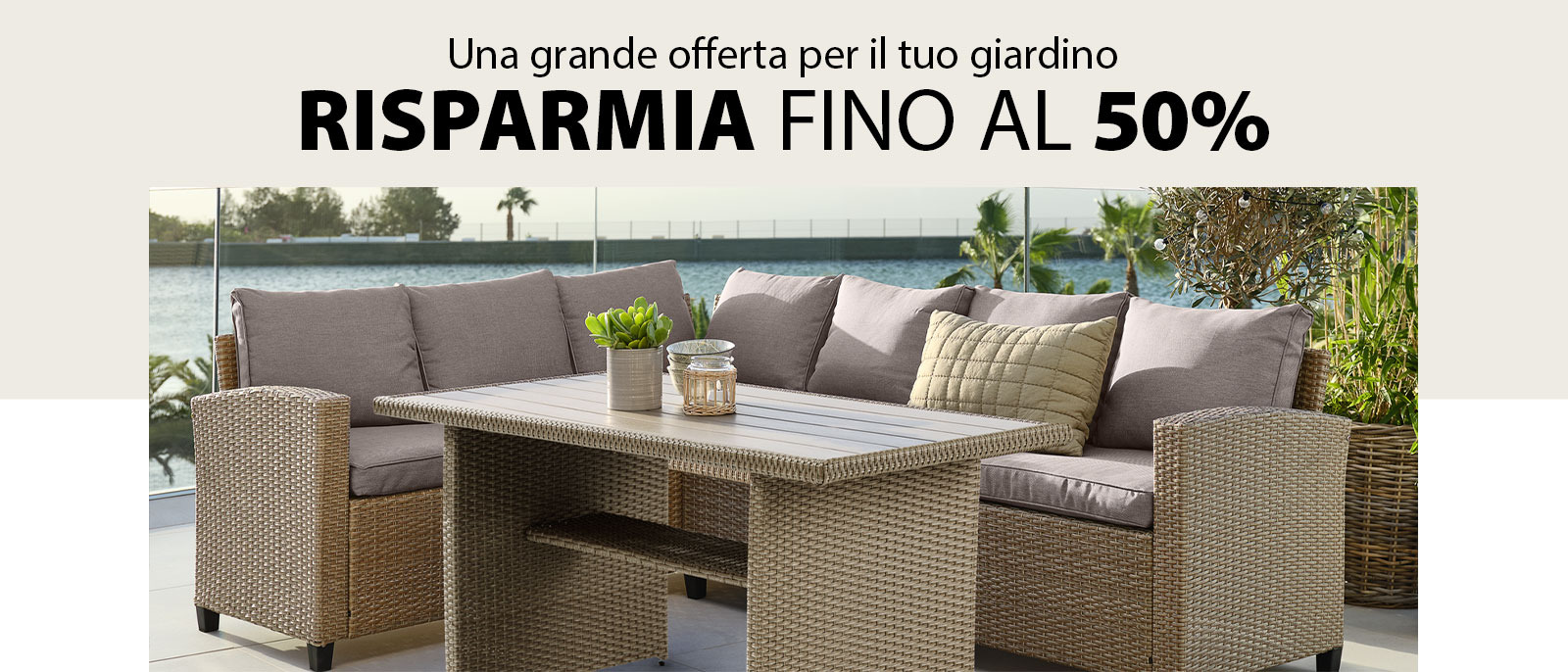Una grande offertqa per il tuo giardino