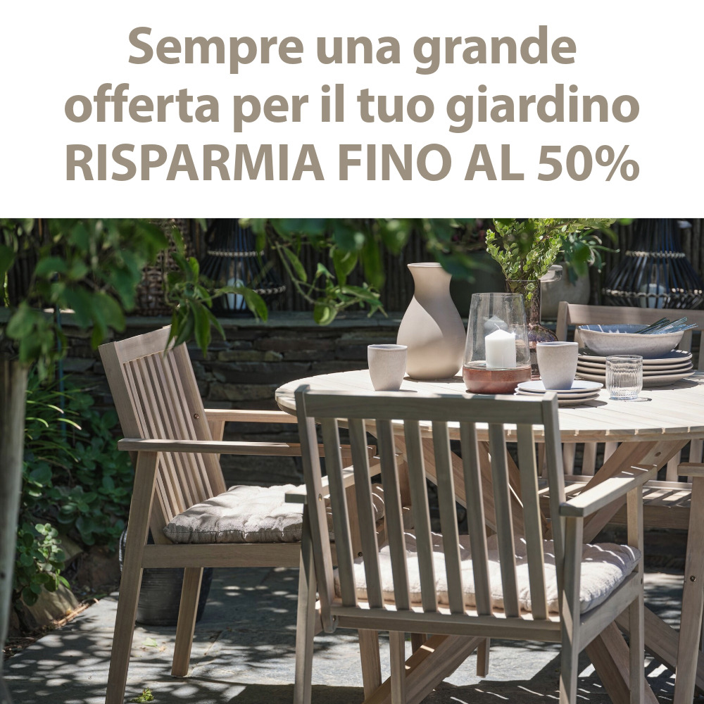 Una grande offerta per il tuo giardino