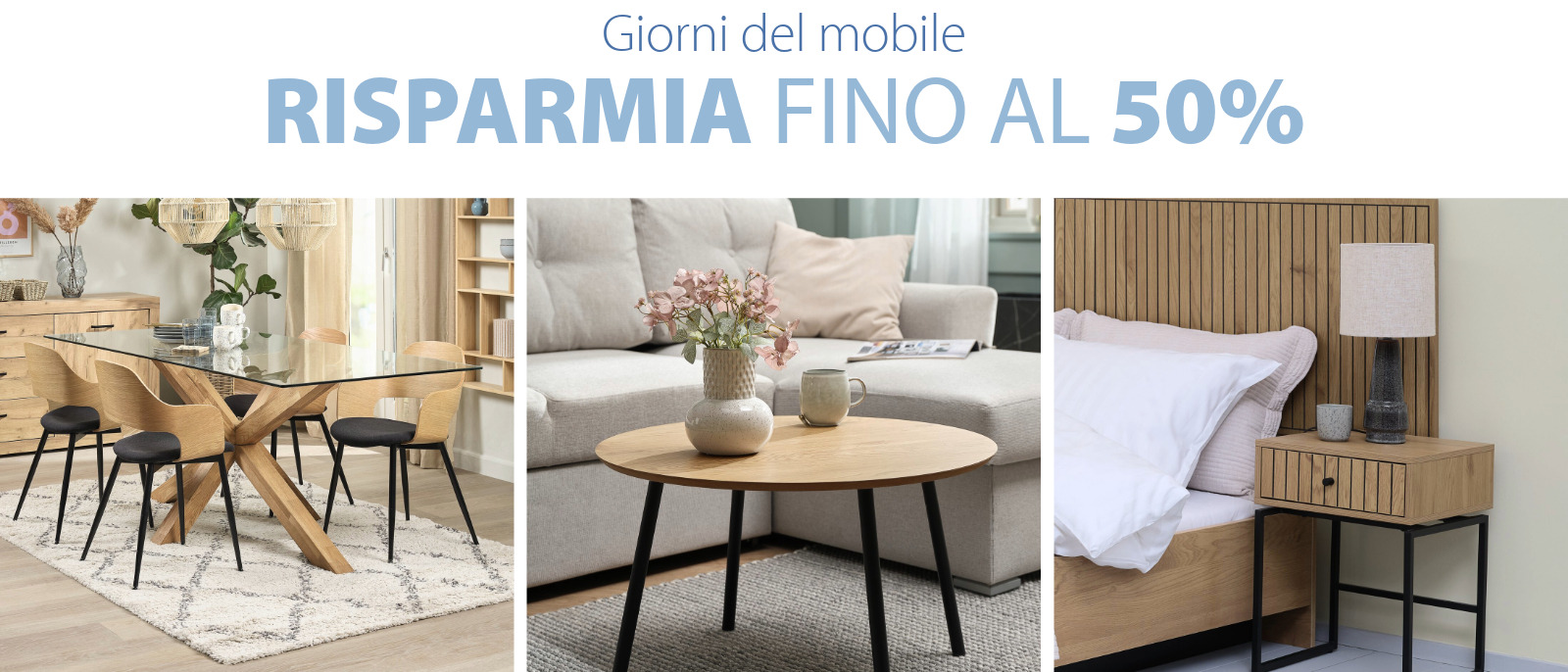 Mobili fino al -50%