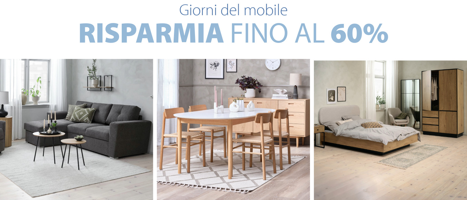Mobili fino al -60%