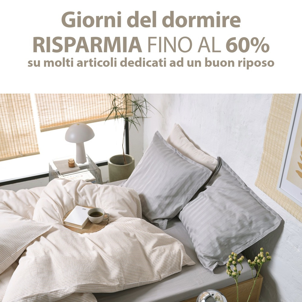 Risparmia fino al 60% con i Giorni del dormire
