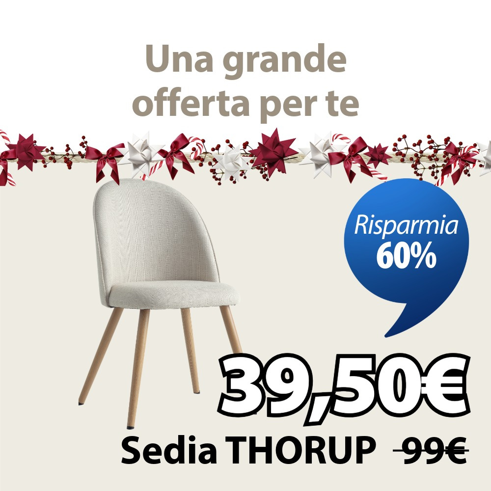 Sedia THORUP scontata al 60%