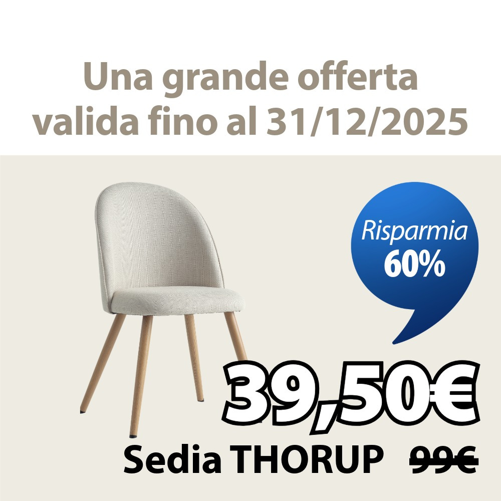 Sedia THORUP scontata al 60%