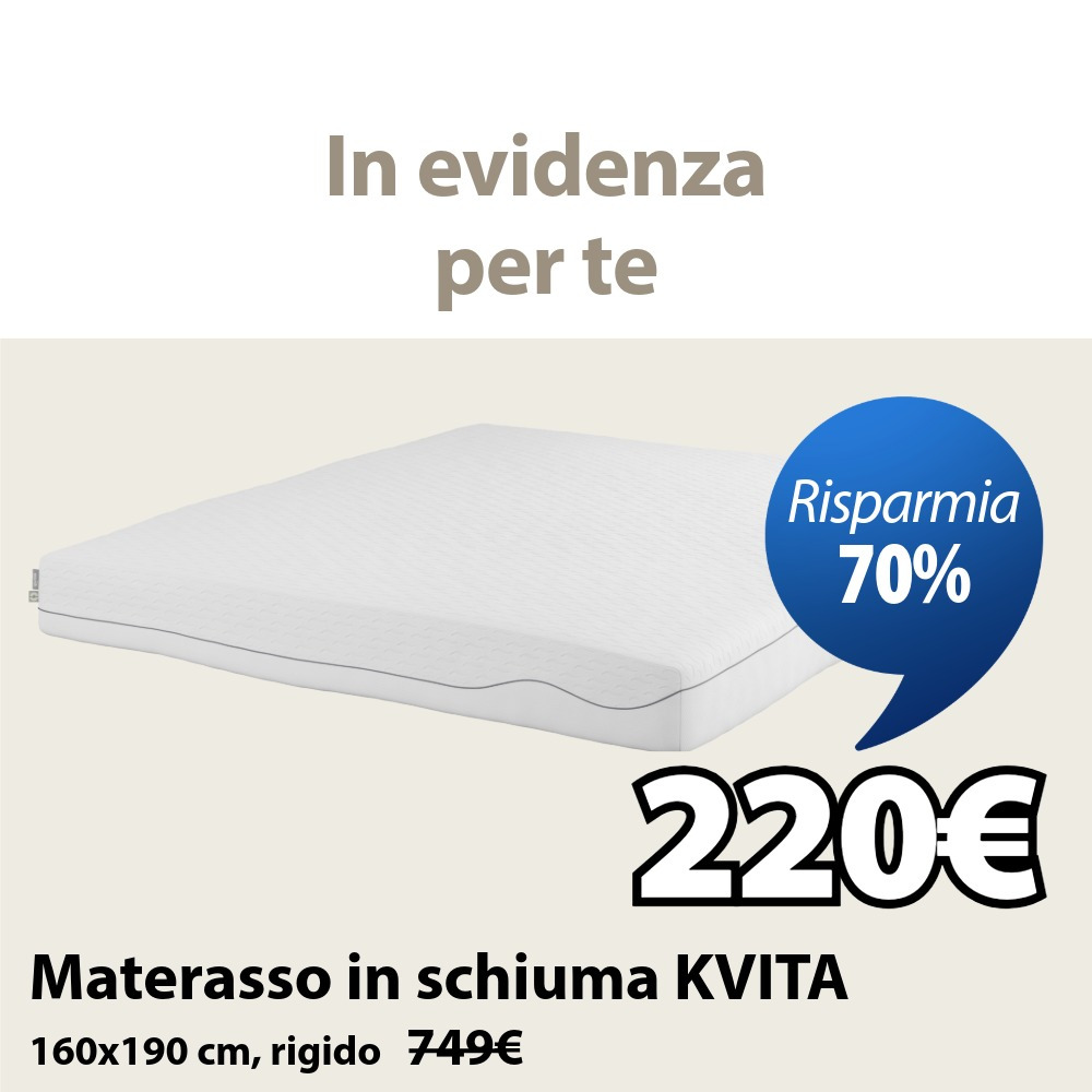Materasso KVITA 160x190cm in offerta al -70%