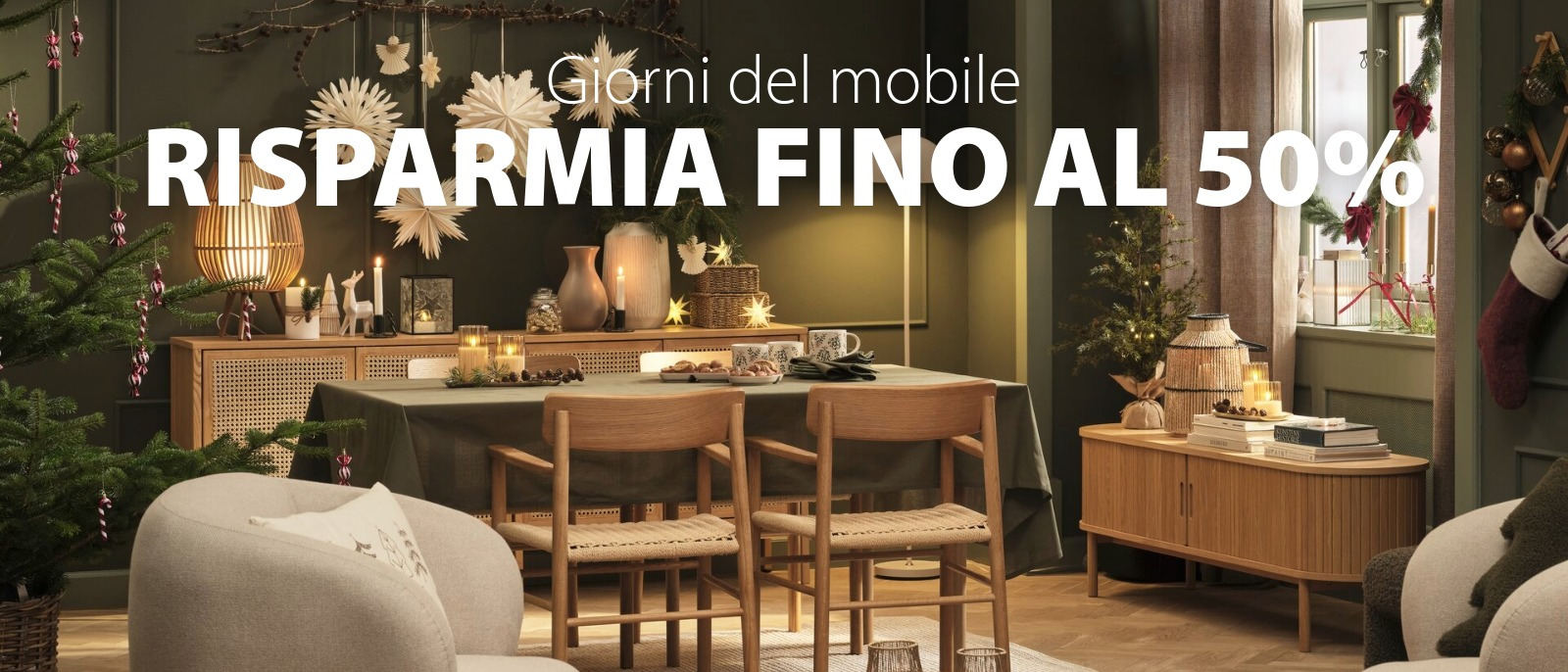 Mobili fino al -50%