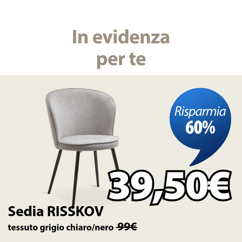 Sedia RISSKOV in offerta al -60%