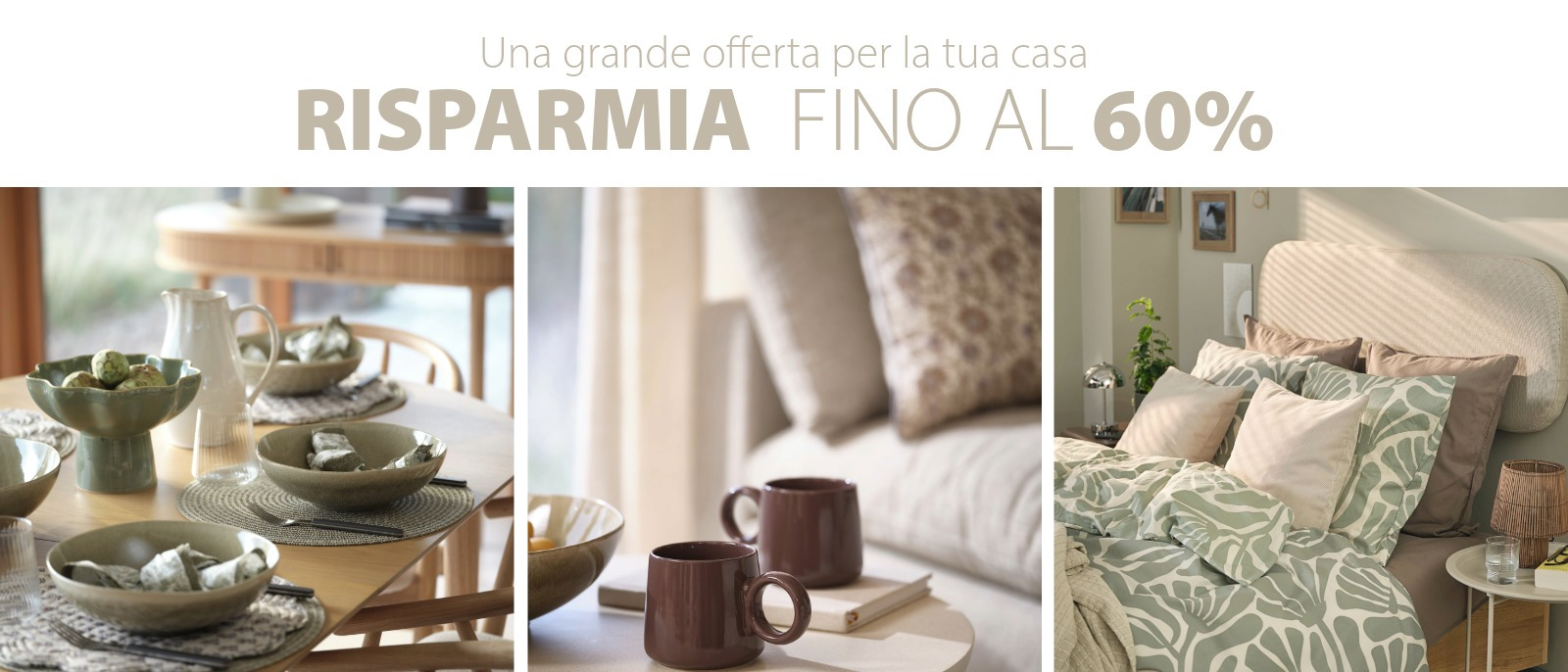Una grande offerta per la tua casa